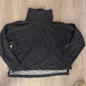 J. Crew Charcoal Vintage Fleece Sweater